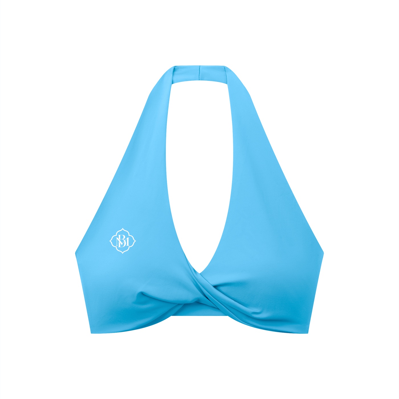 Bugzy Milan Élan Pleated Halter Performance Bra - Image 2