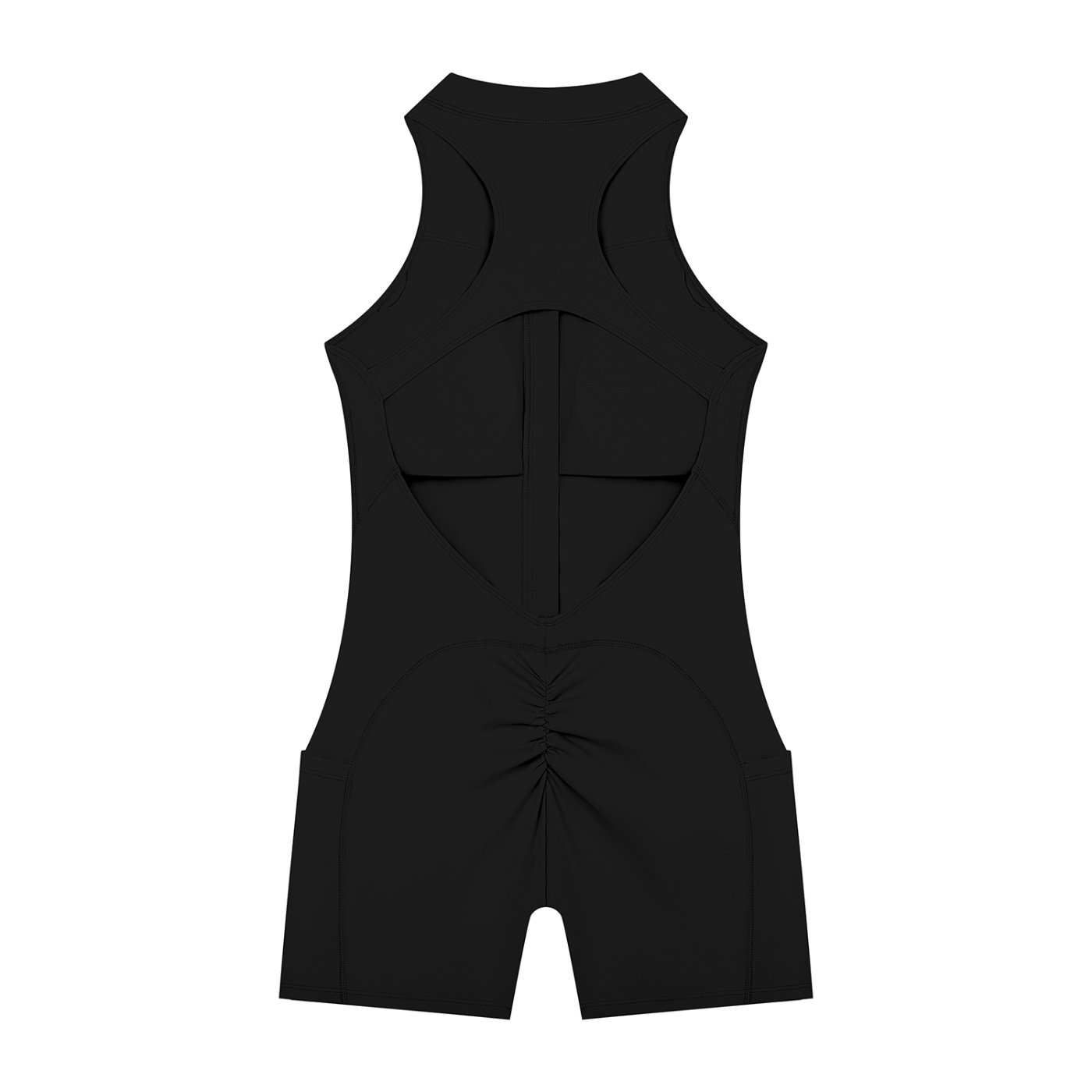 Bugzy Milan Élan Quarter-Zip Performance Romper - Image 3