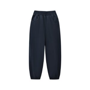 Bugzy Milan Kids & Youth Fleece Joggers - Navy Blue