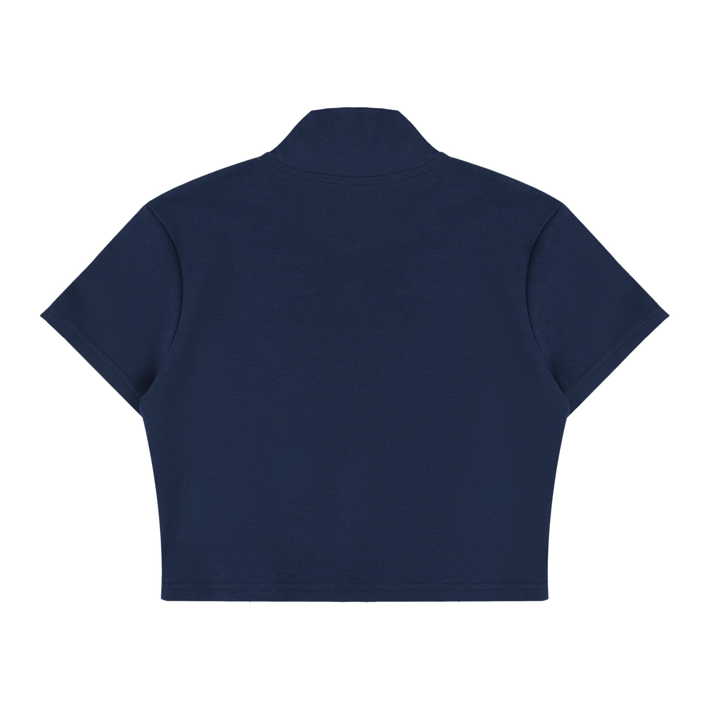 Bugzy Milan Women’s Cropped Zip Performance Short Sleeve T-Shirt - Image 2