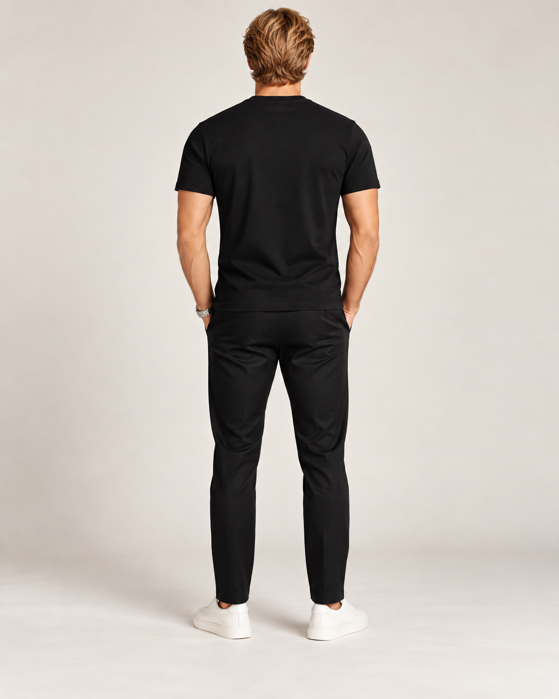 Bugzy Milan Baller Slim-Fit T-Shirt – Black - Image 2