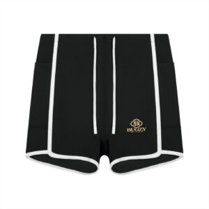 Bugzy Milan Women’s High-Rise Color-Block Performance Shorts