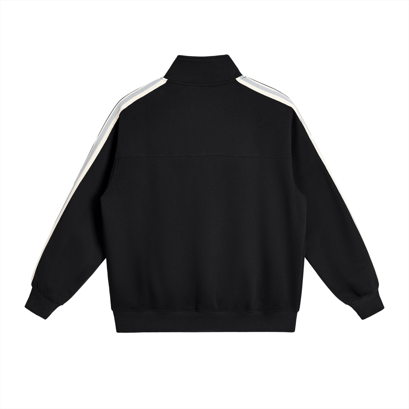 Bugzy Milan Men's Oversized Contrast Stripe Track Jacket - Image 2