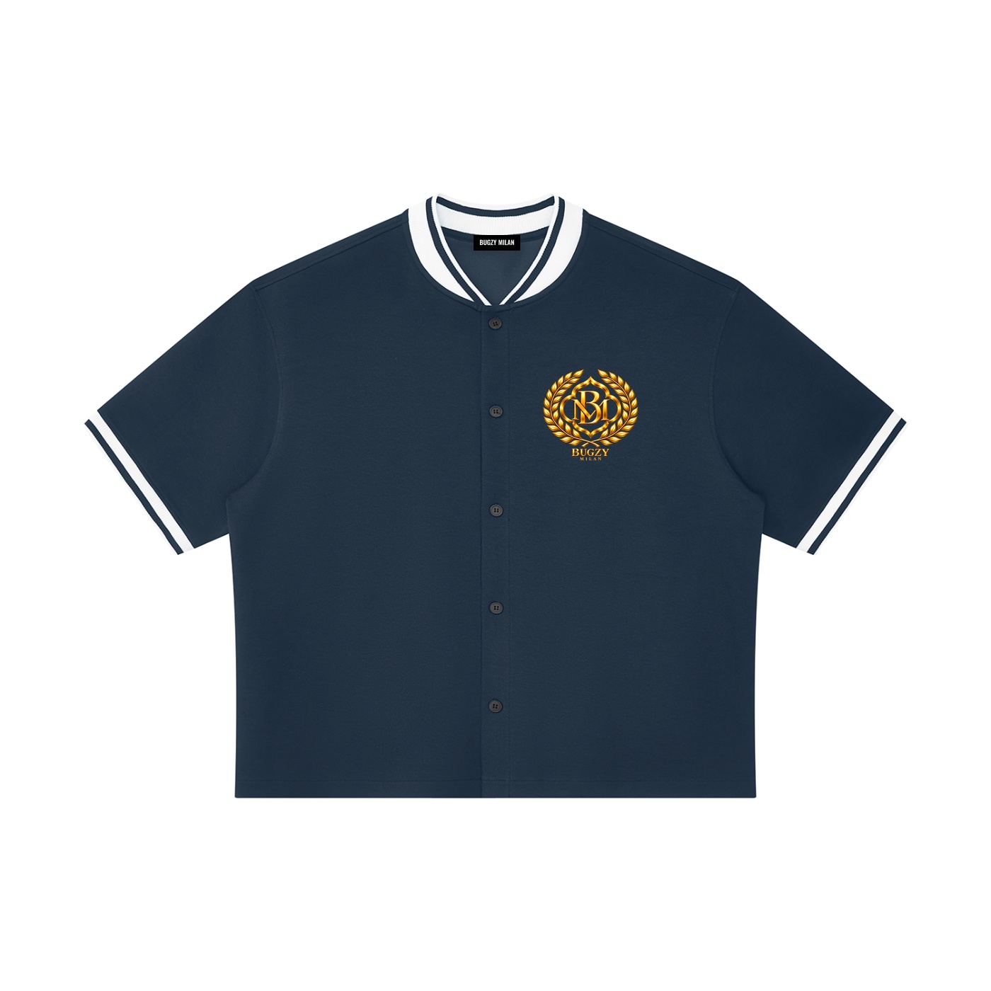Bugzy Milan Premium Oversized Baseball Jersey - Image 3