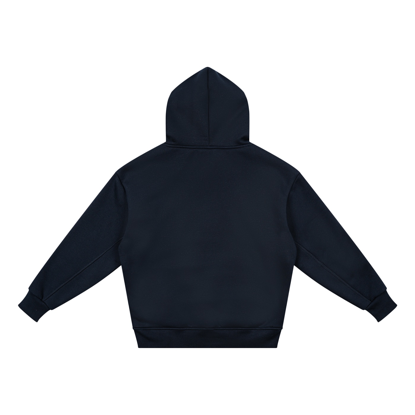 Bugzy Milan Kids & Youth Fleece Hoodie – Navy Blue - Image 6