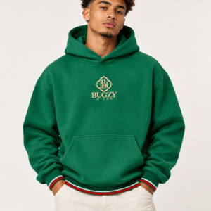 Bugzy Milan Oversized Color-Block Hoodie