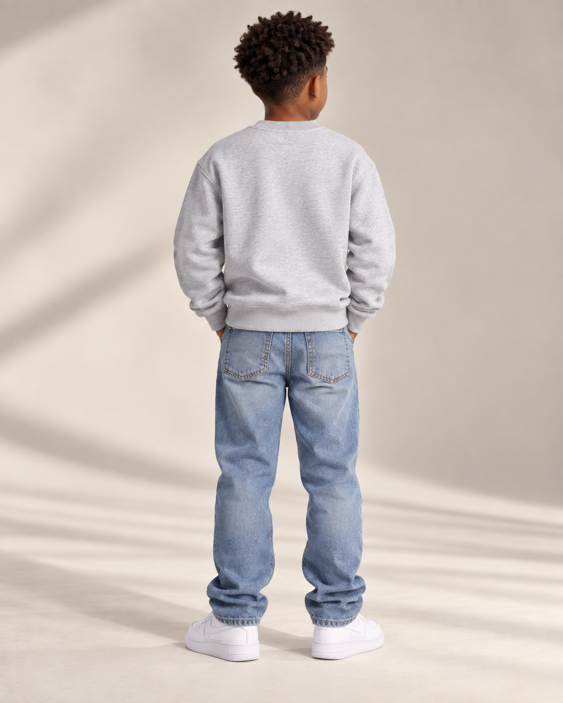 Bugzy Milan Kids & Youth Plush Crewneck Sweatshirt - Image 4