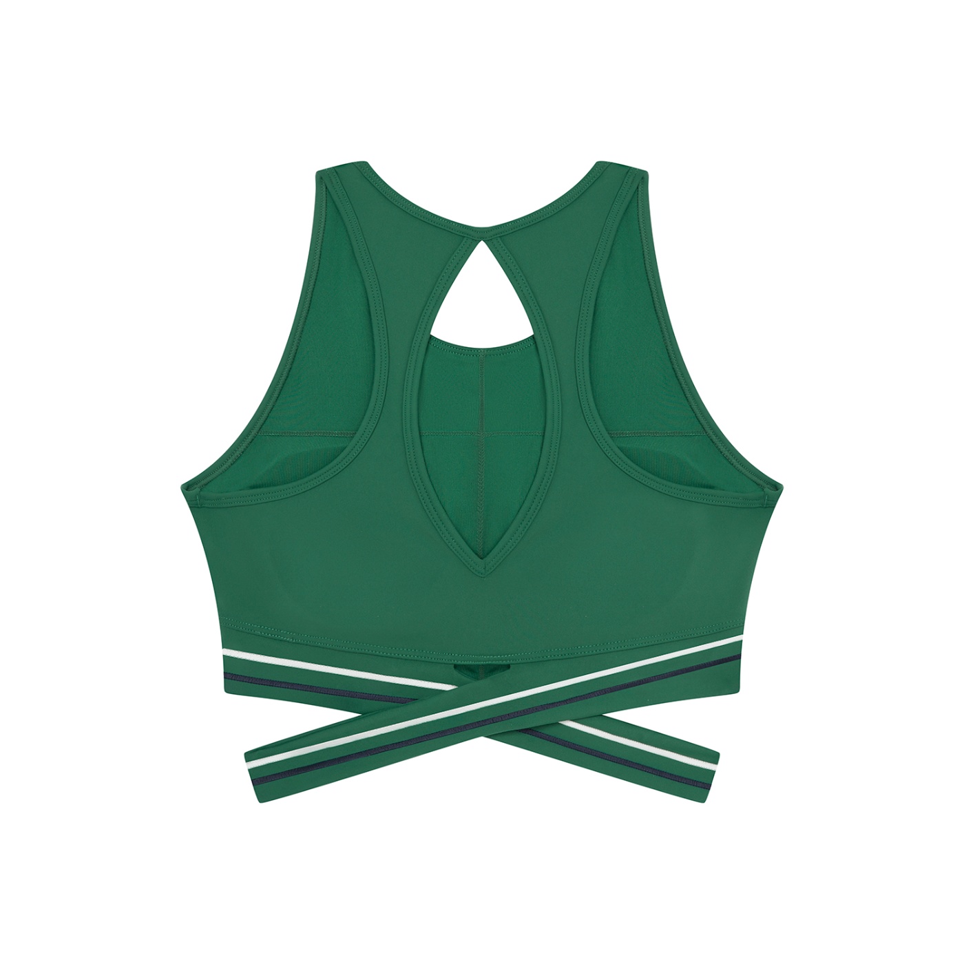 Bugzy Milan Women’s Criss-Cross Performance Sports Bra - Image 2
