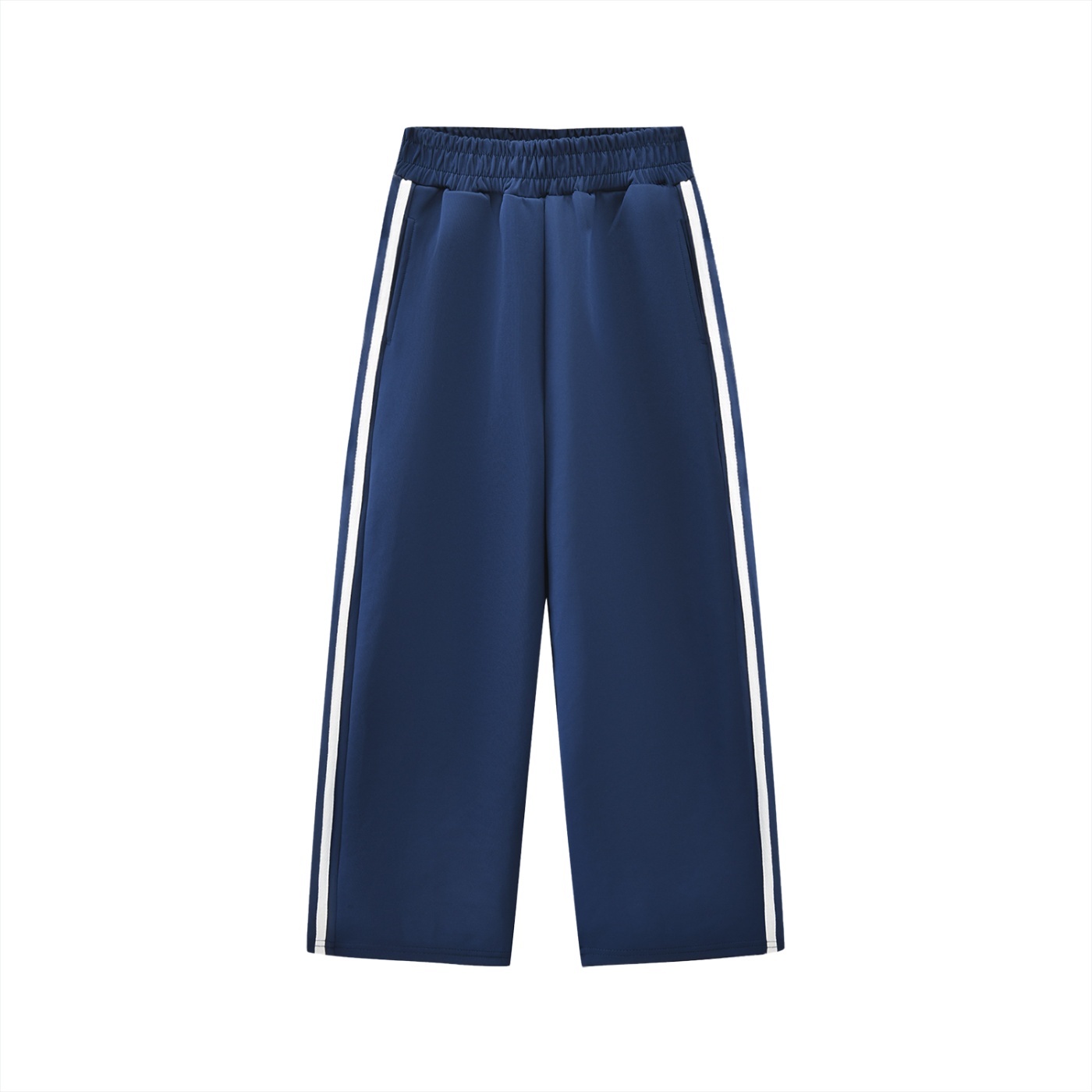 Bugzy Milan Kids & Youth Track Pants – Navy Blue