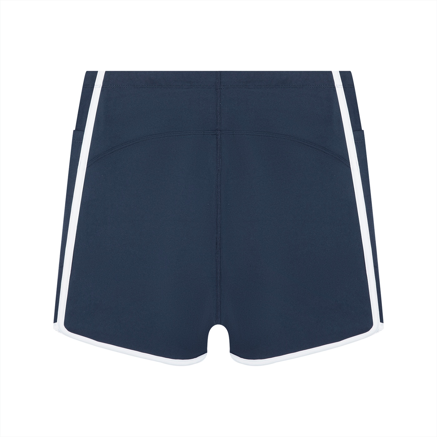 Bugzy Milan Women’s High-Rise Color-Block Performance Shorts - Image 2