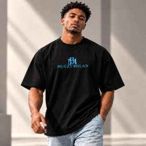 Bugzy Milan Oversized T-Shirt – Black
