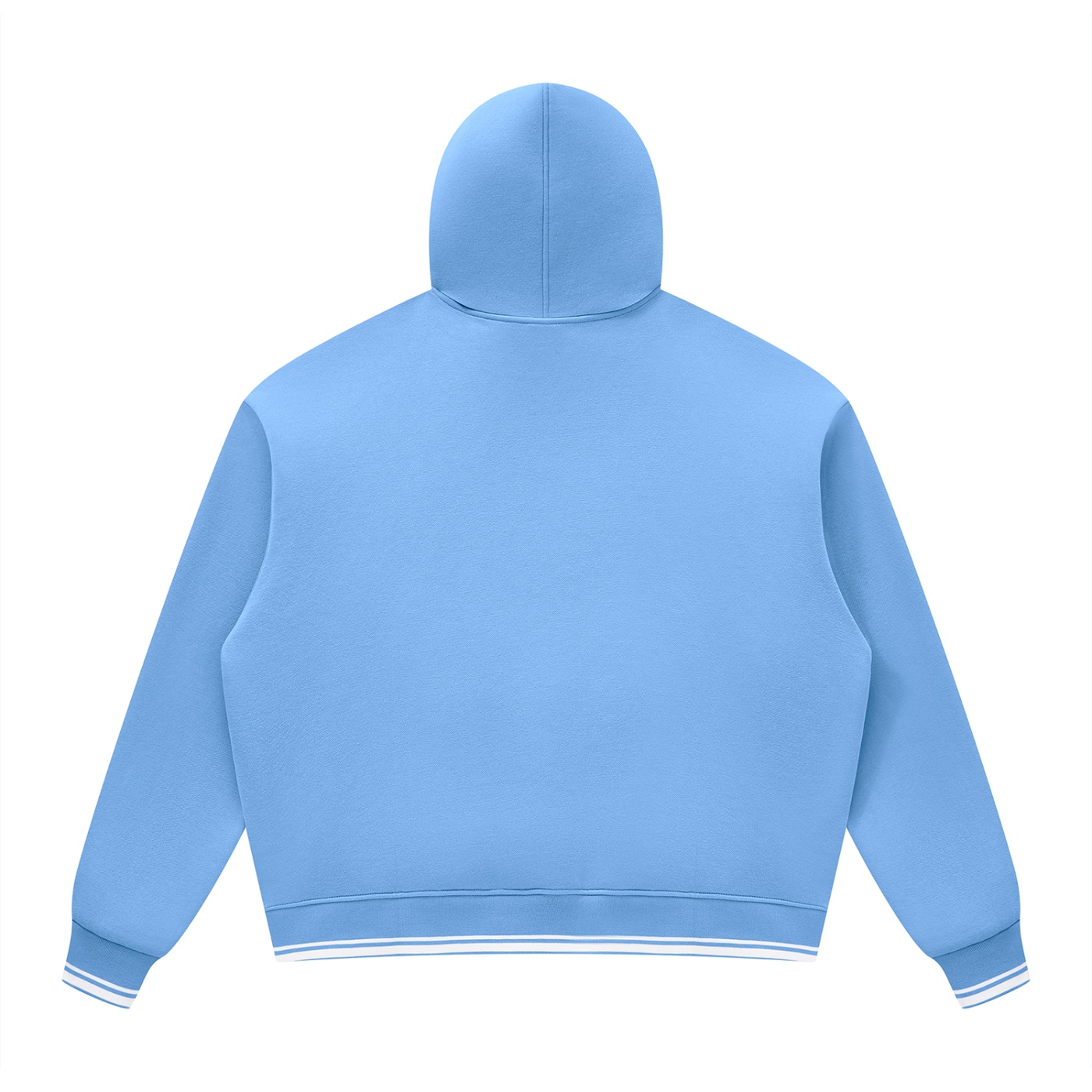 Bugzy Milan Women's Oversized Color-Block Fleece Hoodie - Image 5