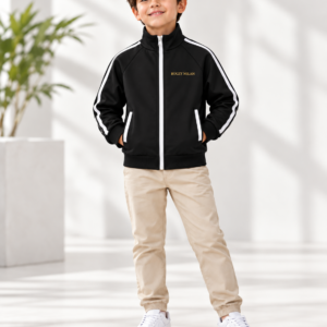 Bugzy Milan Kids & Youth Track Jacket – Black