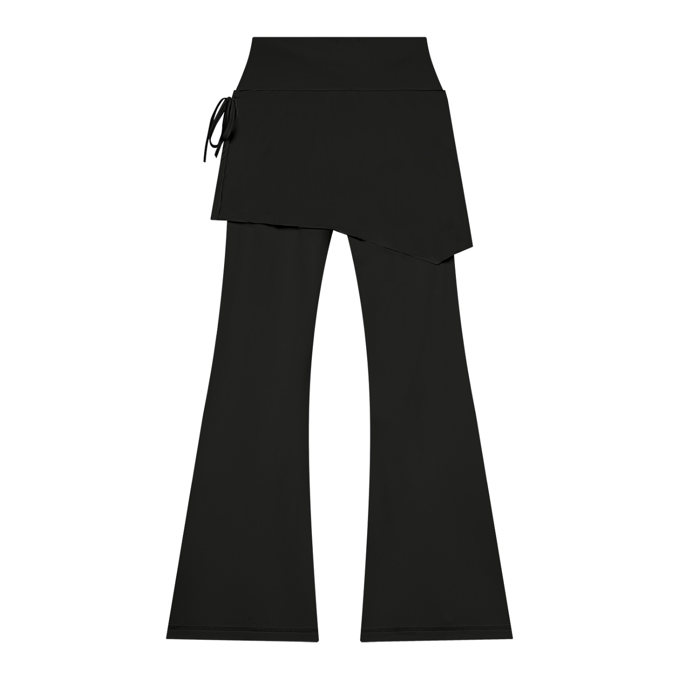 Bugzy Milan Women’s High-Rise Flared Performance Pants- Black - Image 2