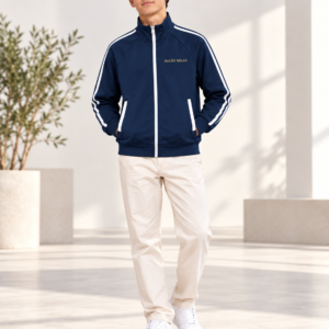 Bugzy Milan Kids & Youth Track Jacket – Navy Blue