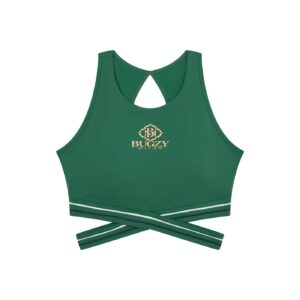 Bugzy Milan Women’s Criss-Cross Performance Sports Bra