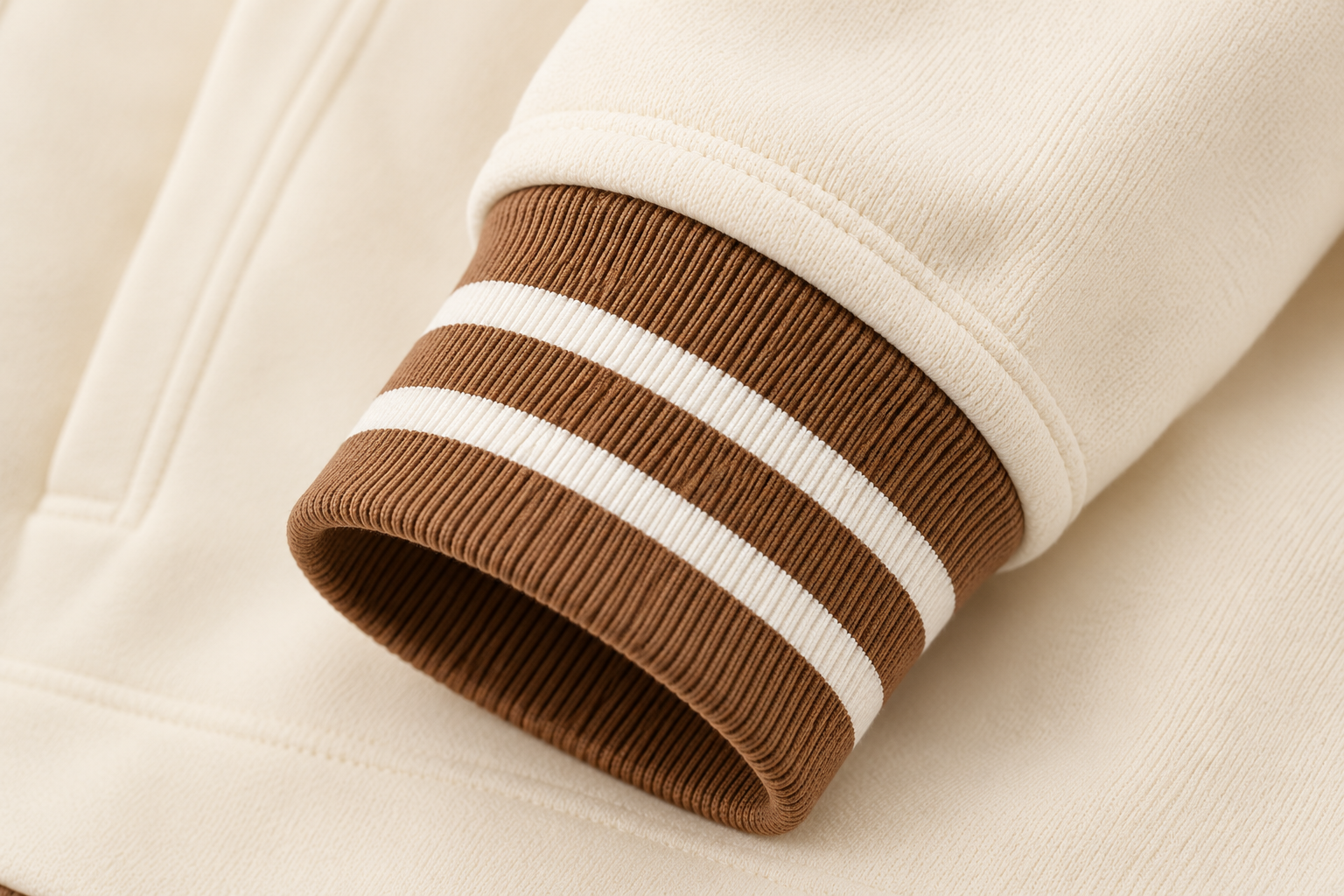 Bugzy Milan Striped Trim Zip-Up Hoodie - Image 5