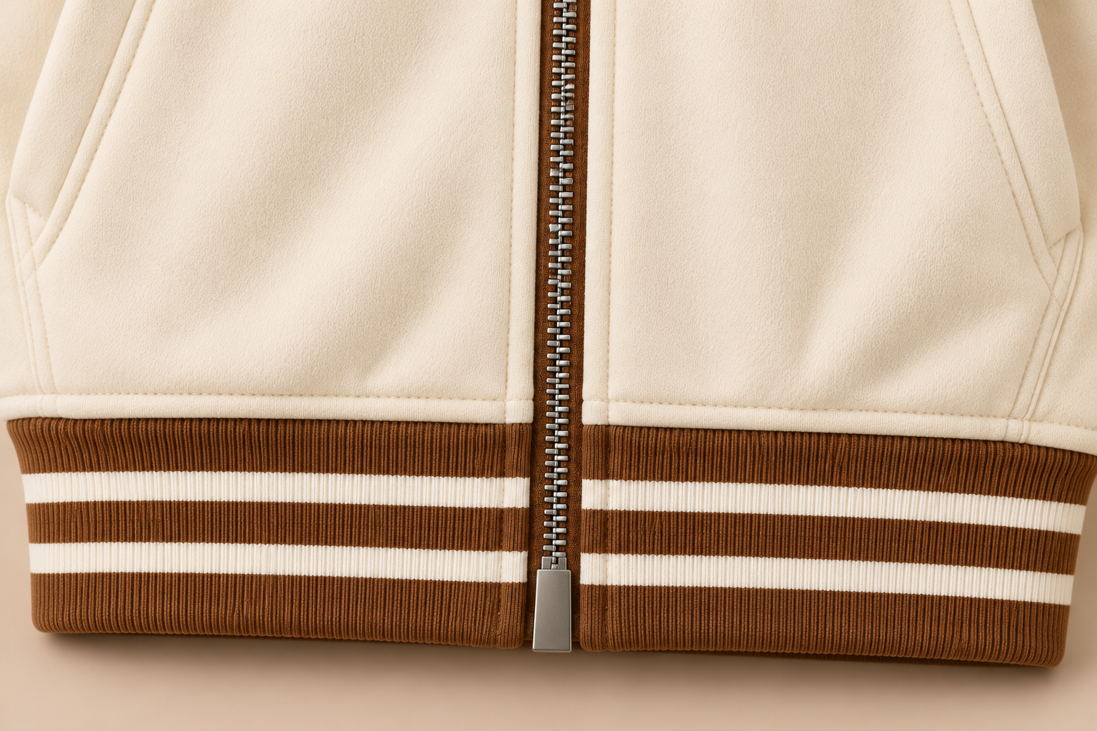 Bugzy Milan Striped Trim Zip-Up Hoodie - Image 6