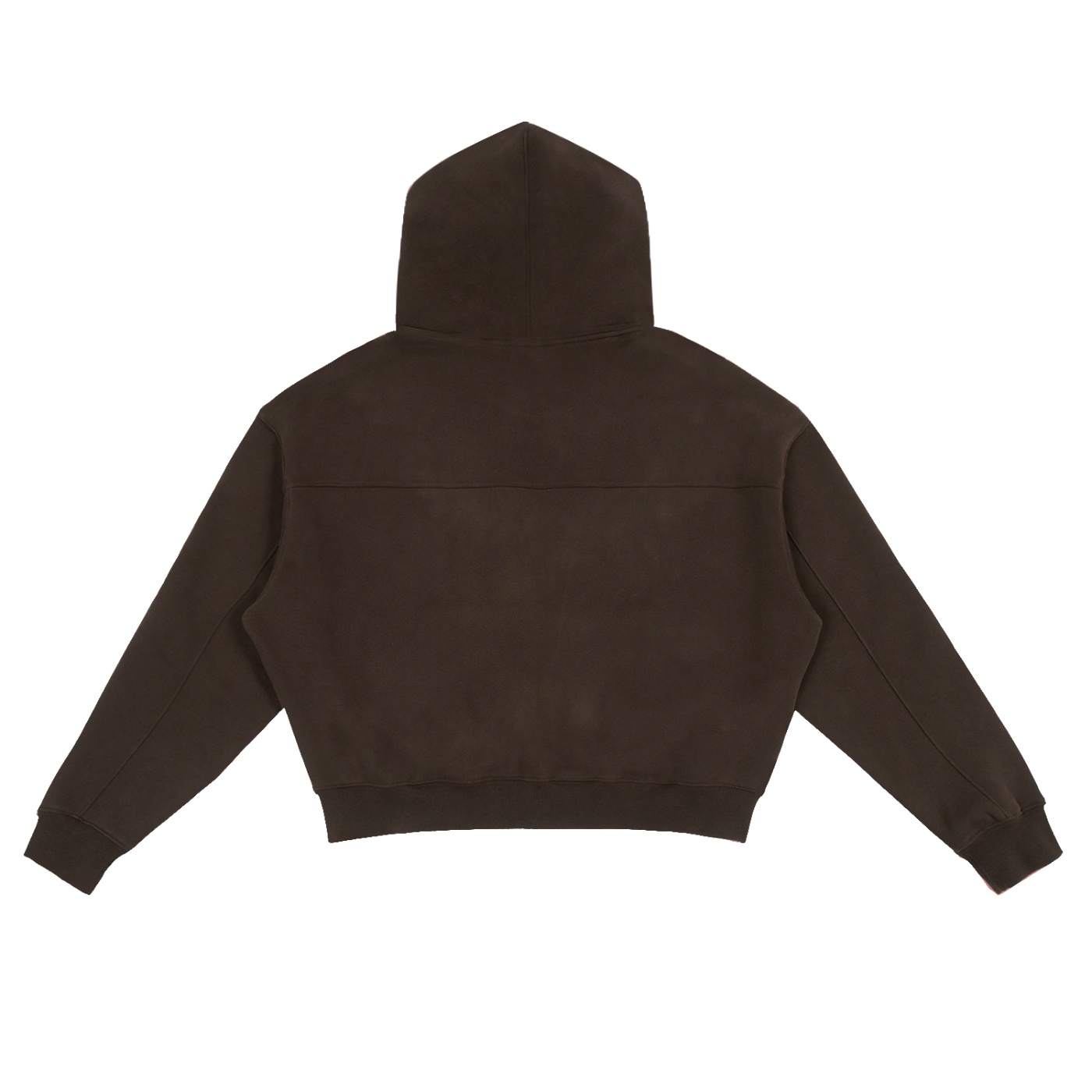 Bugzy Milan Men Heavyweight Cropped Zip Hoodie - Image 2