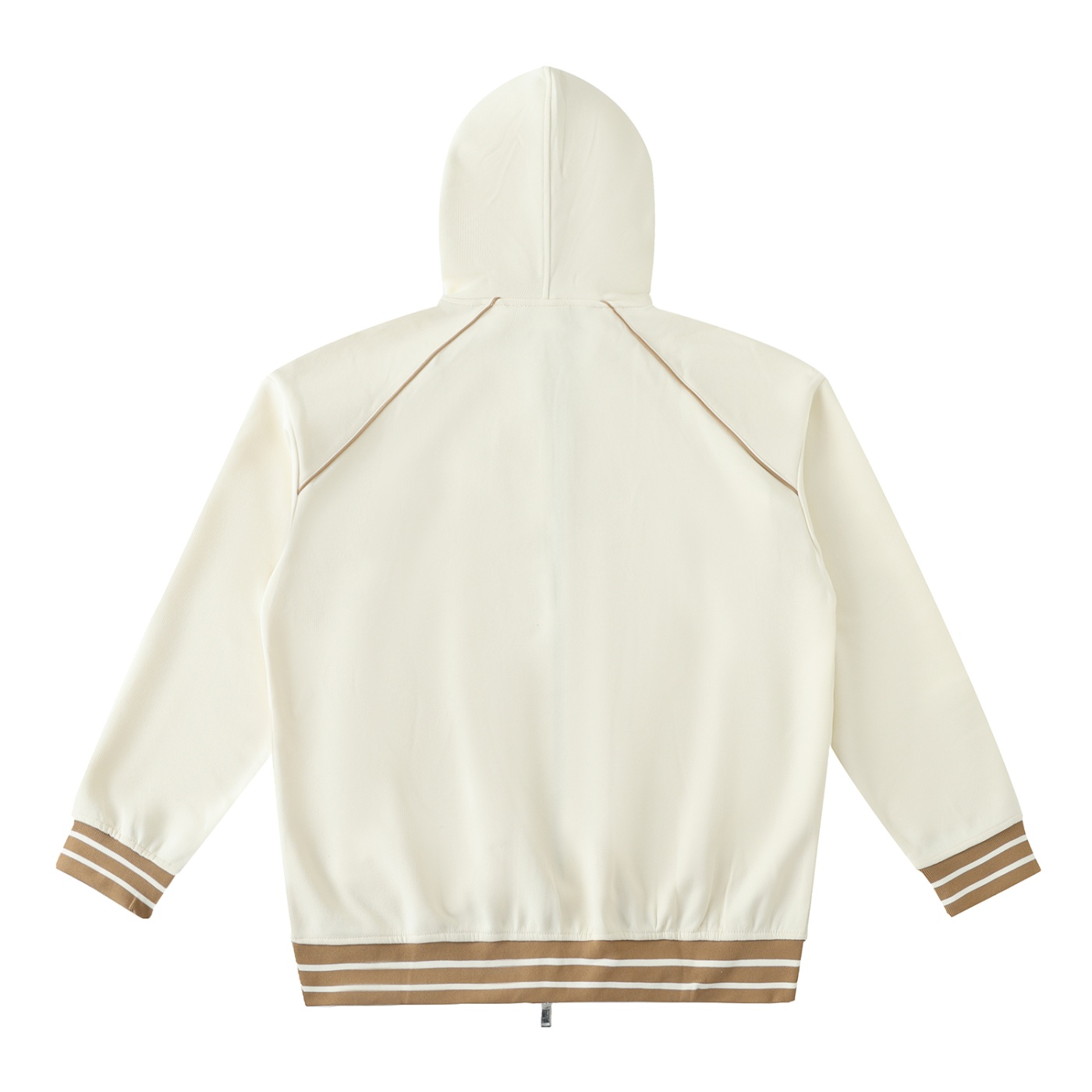 Bugzy Milan Striped Trim Zip-Up Hoodie - Image 8