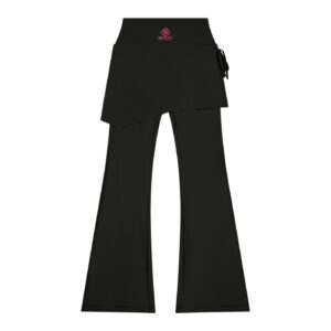 Bugzy Milan Women’s High-Rise Flared Performance Pants- Black