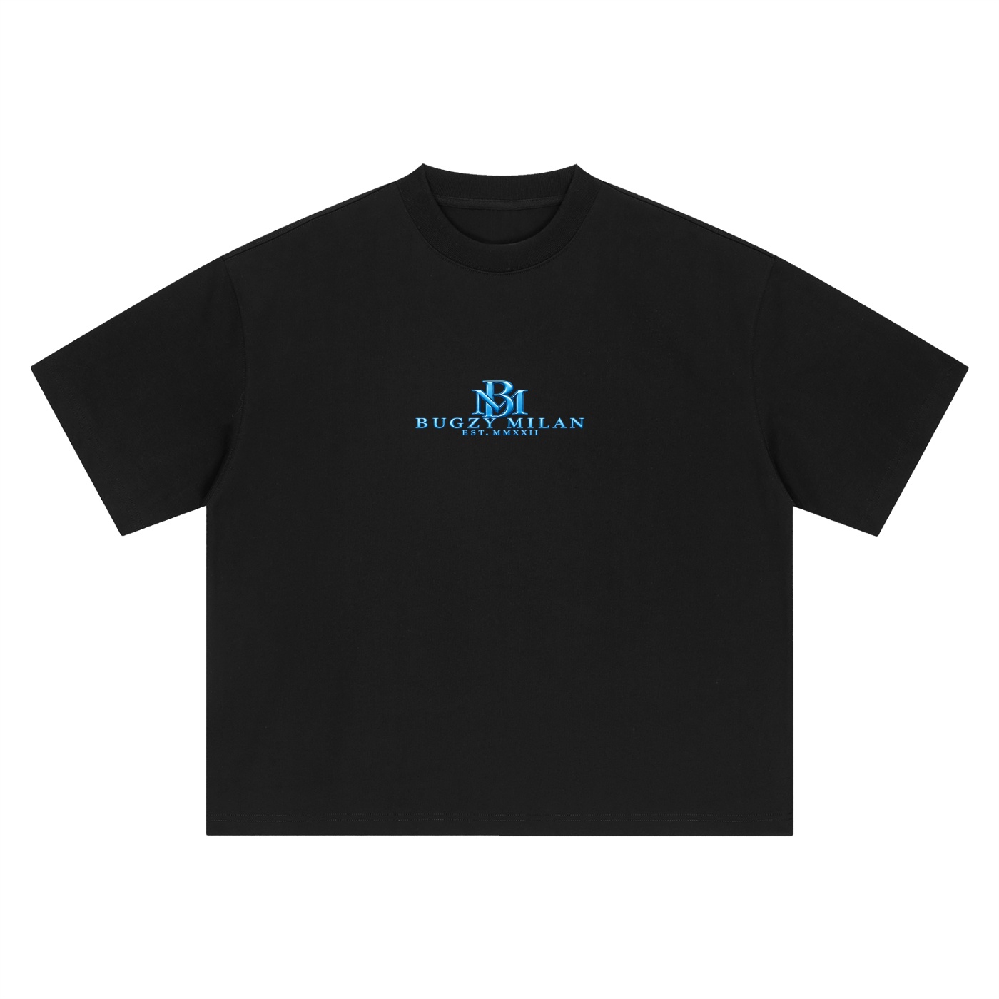 Bugzy Milan Oversized T-Shirt – Black - Image 4