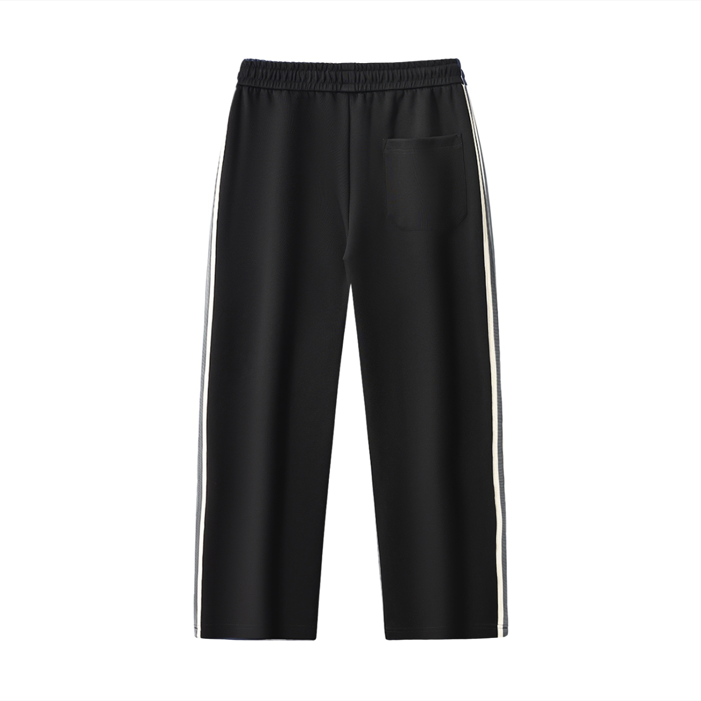 Bugzy Milan Men's Contrast Stripe Straight-Leg Track Pants - Image 2