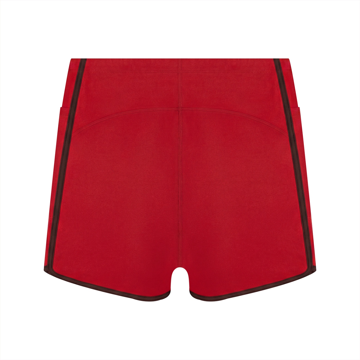 Bugzy Milan Women’s High-Rise Color-Block Performance Shorts - Image 2