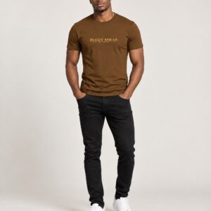 Bugzy Milan Slim-Fit T-Shirt – Coffee